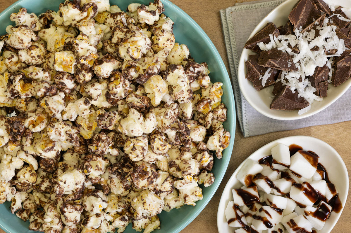 Coconut Zebra Gourmet Popcorn