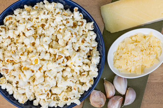 Parmesan Garlic Gourmet Popcorn