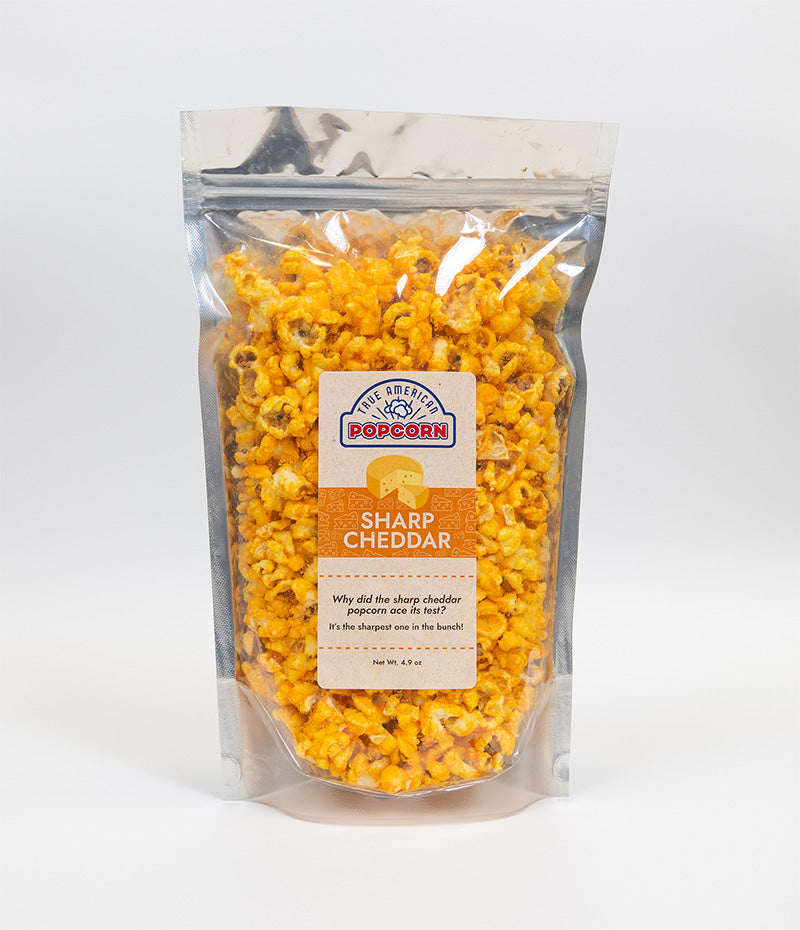 Sharp Cheddar Gourmet Popcorn