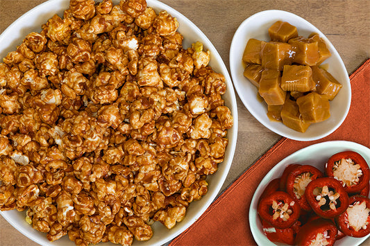 Sweet Heat Caramel Gourmet Popcorn